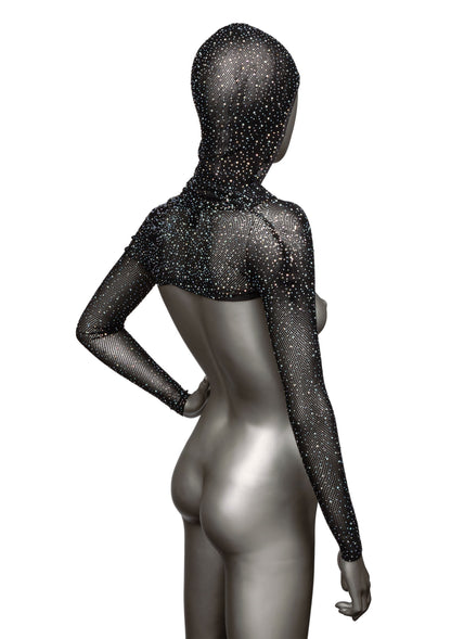 16623 calexotics radiance hooded shoulder shrug