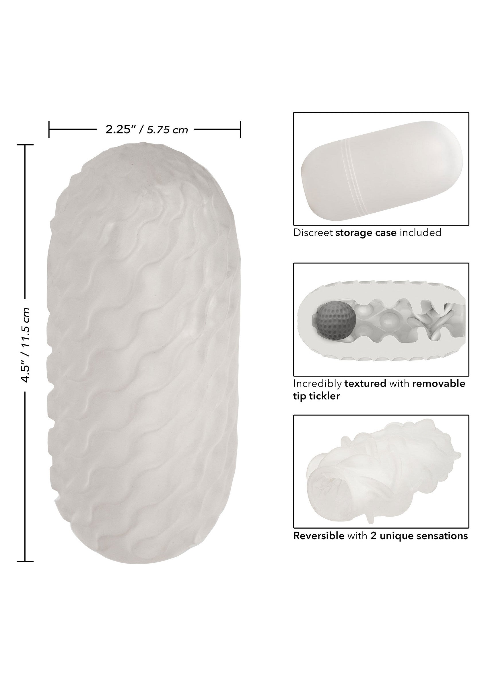 16655 calexotics boundless boundless squishy ball stroker