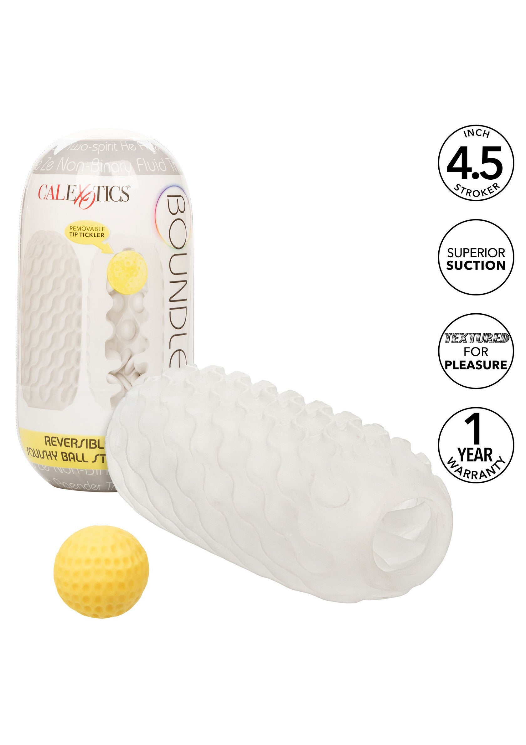 16655 calexotics boundless boundless squishy ball stroker