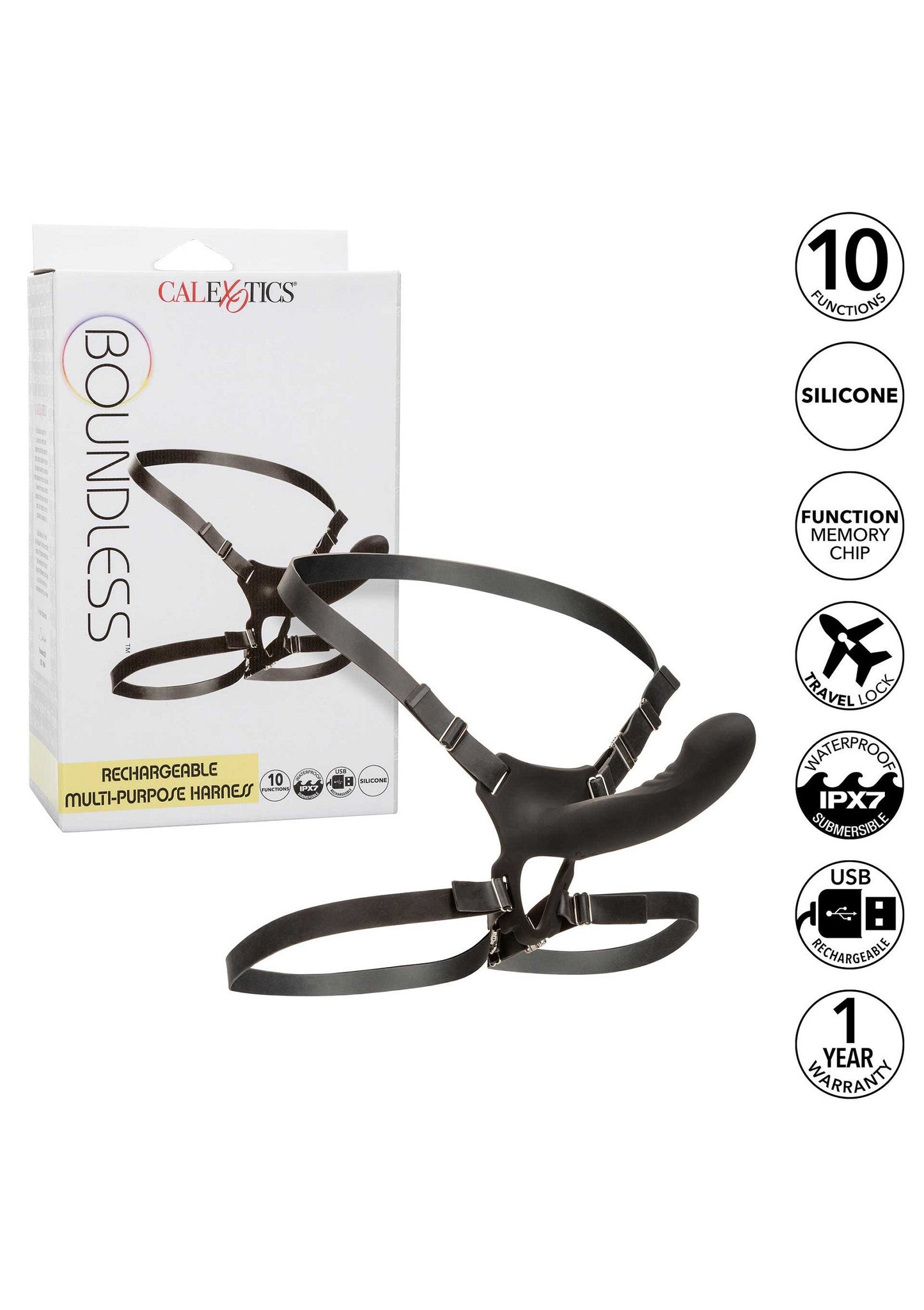 16657 calexotics boundless boundless rechargeable harness