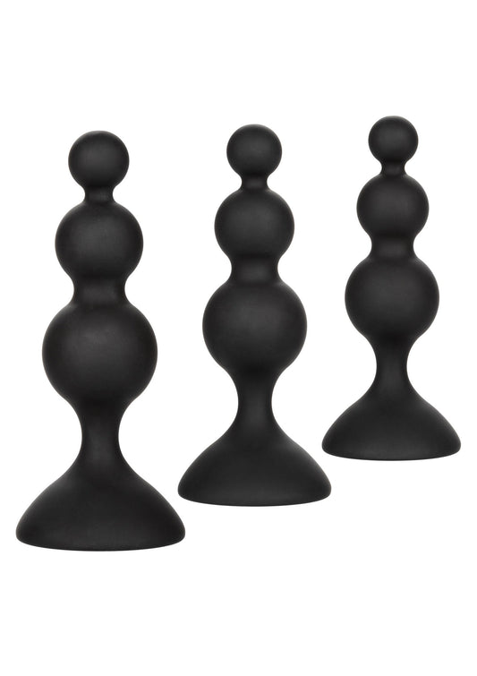 16680 calexotics anal silicone beaded anal kit