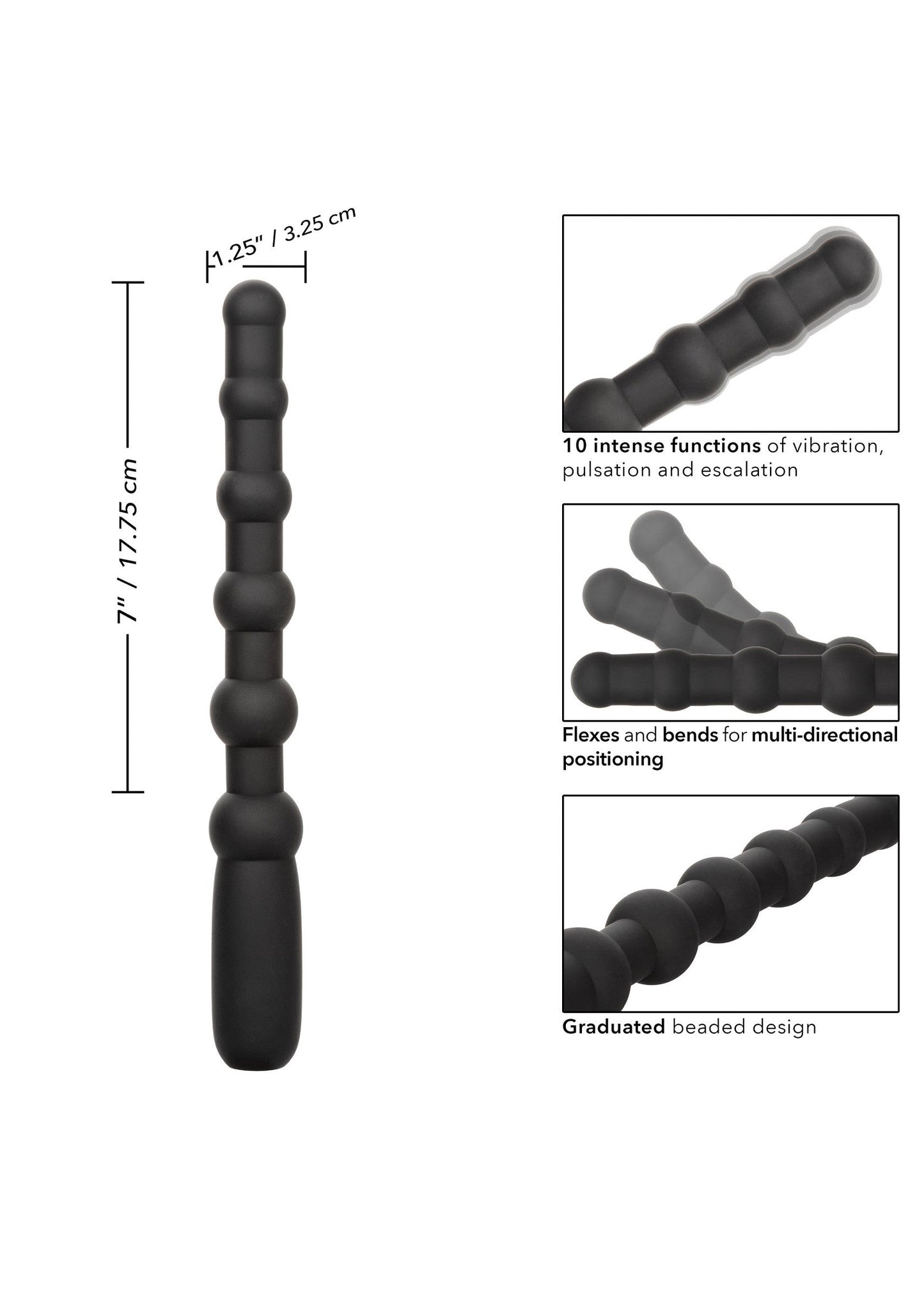 16683 calexotics anal rechargeable x 10 beads
