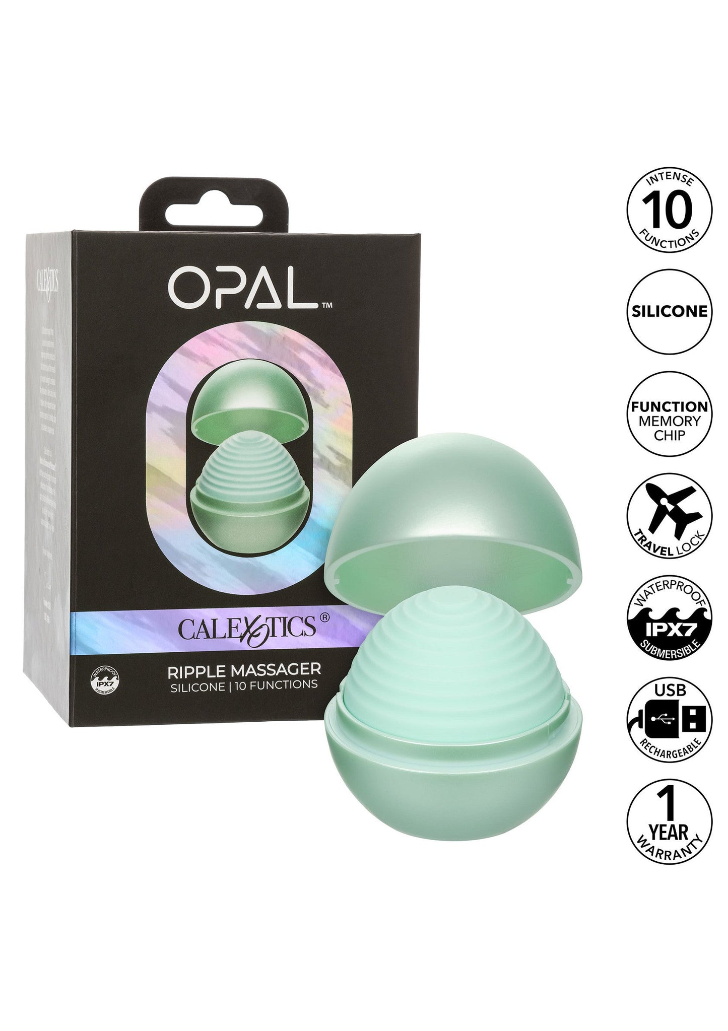 16691 calexotics opal opal ripple massager