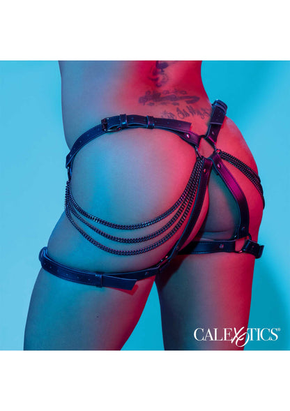 16708 calexotics euphoria chain thigh harness