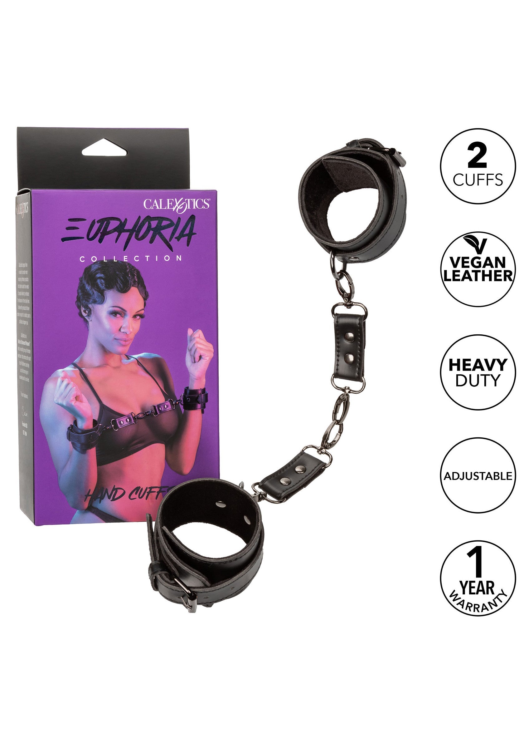 16711 calexotics euphoria hand cuffs