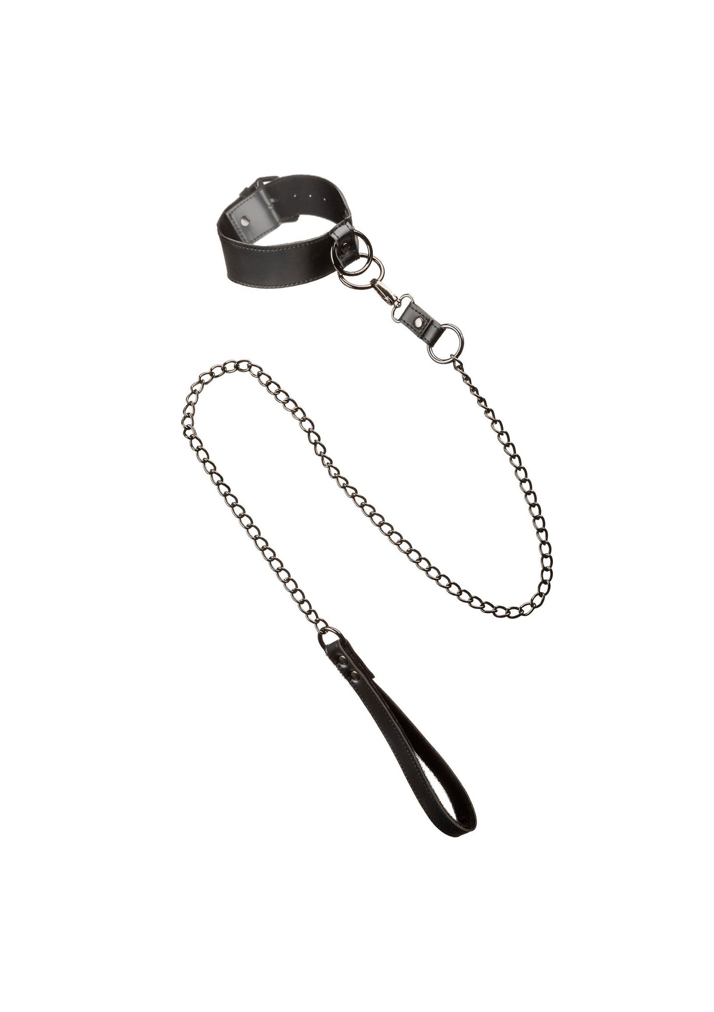 16713 calexotics euphoria collar with chain leash