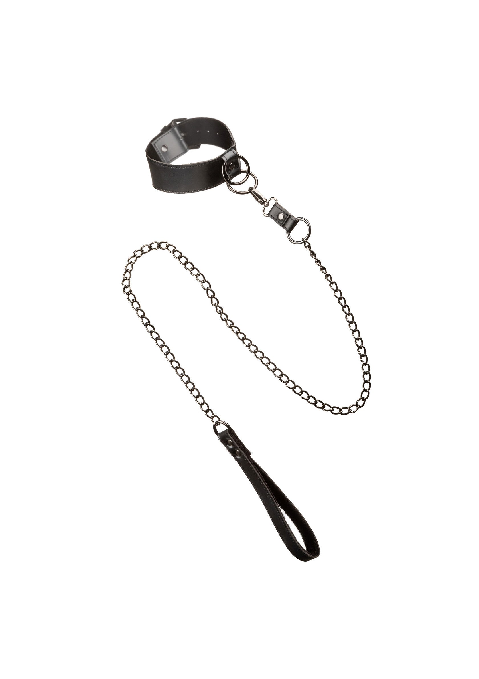 16713 calexotics euphoria collar with chain leash