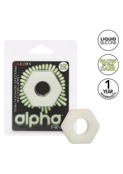 16741 calexotics alpha silicone prolong sexagon ring