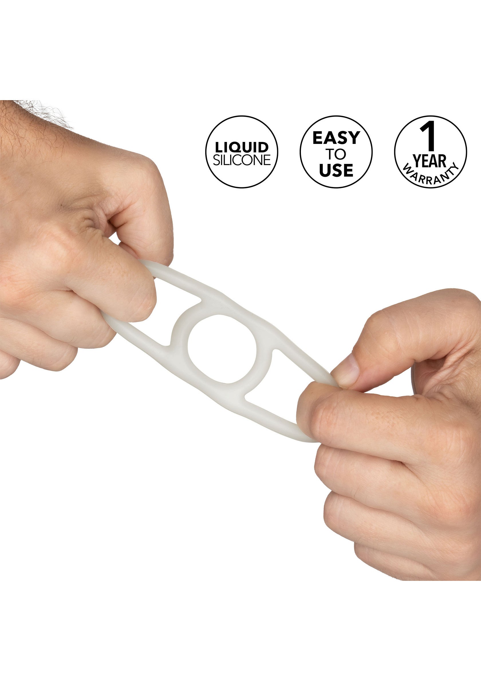 16742 calexotics alpha silicone commander ring