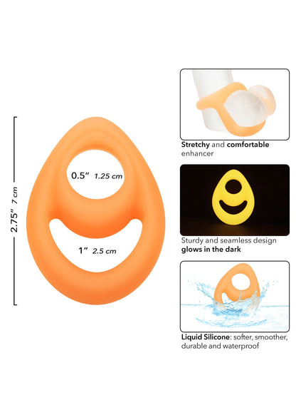 16744 calexotics alpha silicone teardrop ring