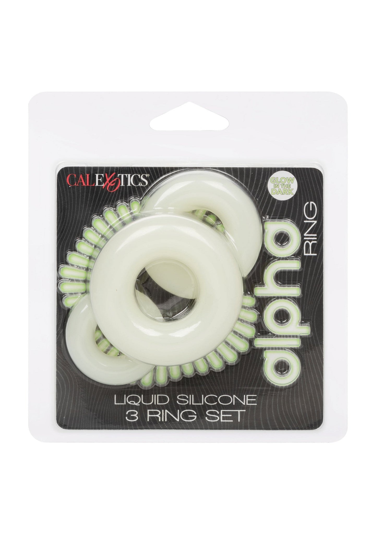 16745 calexotics alpha silicone 3 ring set