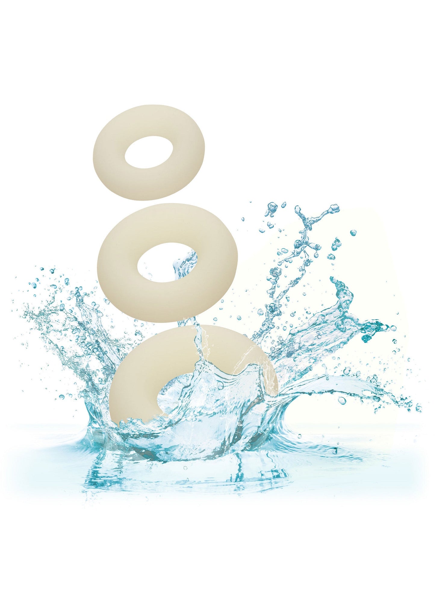 16745 calexotics alpha silicone 3 ring set