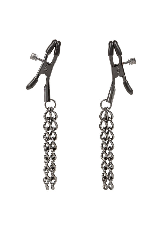 16770 calexotics euphoria chain nipple clamps