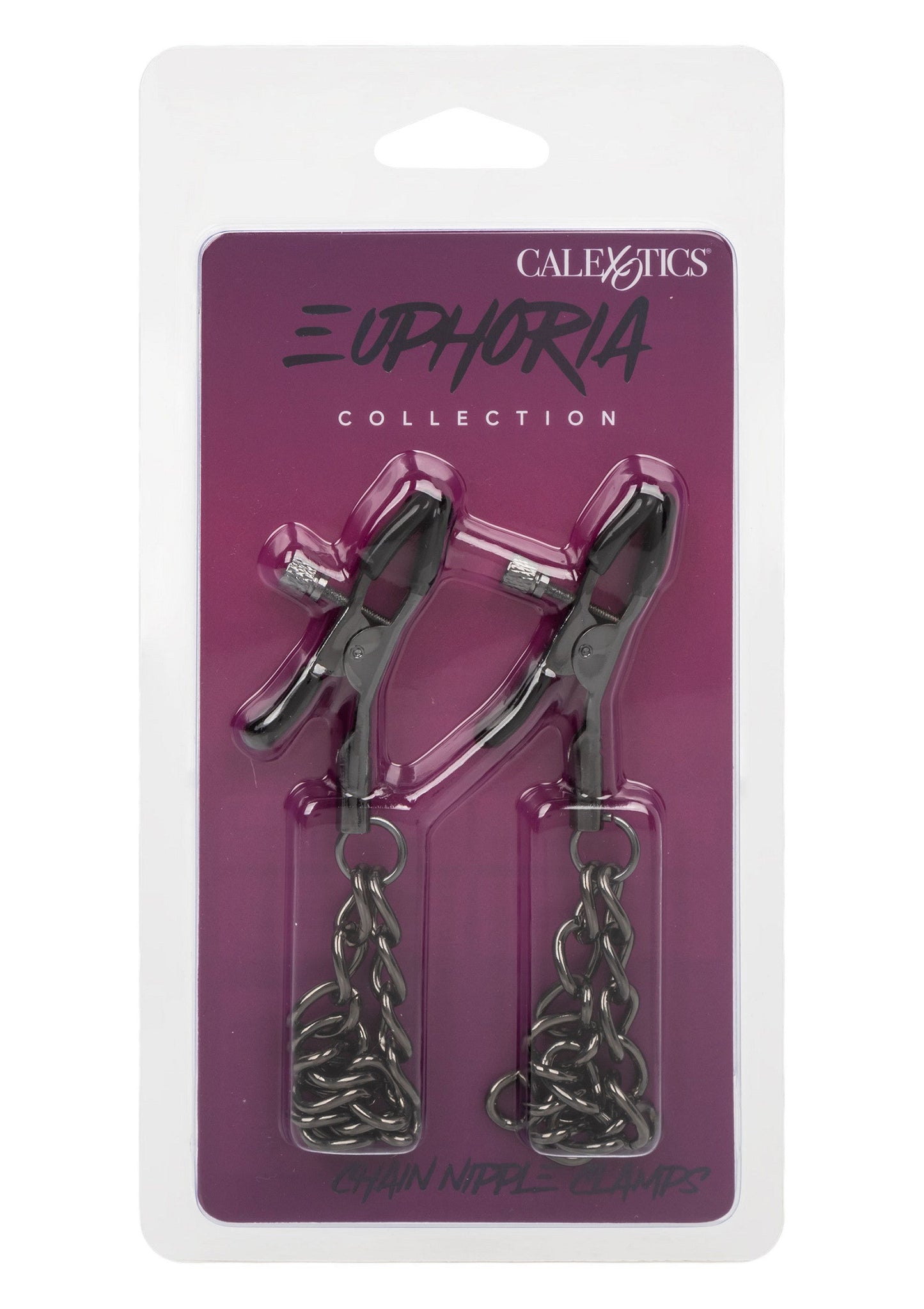 16770 calexotics euphoria chain nipple clamps