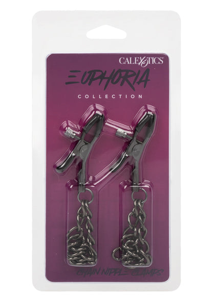 16770 calexotics euphoria chain nipple clamps