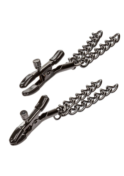16770 calexotics euphoria chain nipple clamps