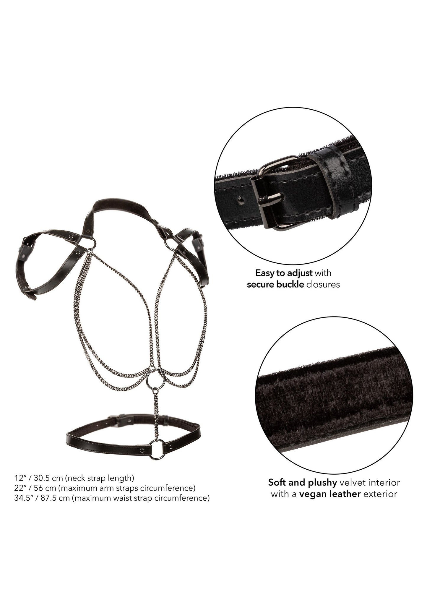 16775 calexotics euphoria multi chain halter