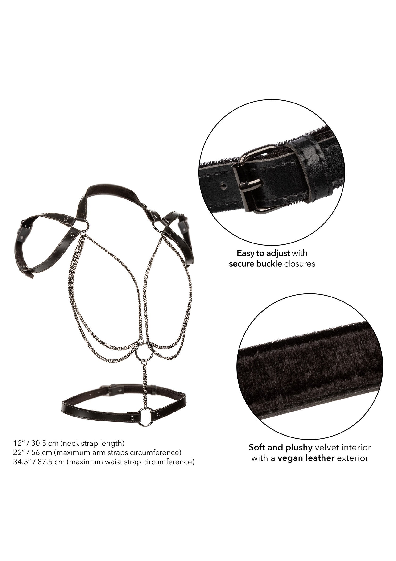 16775 calexotics euphoria multi chain halter