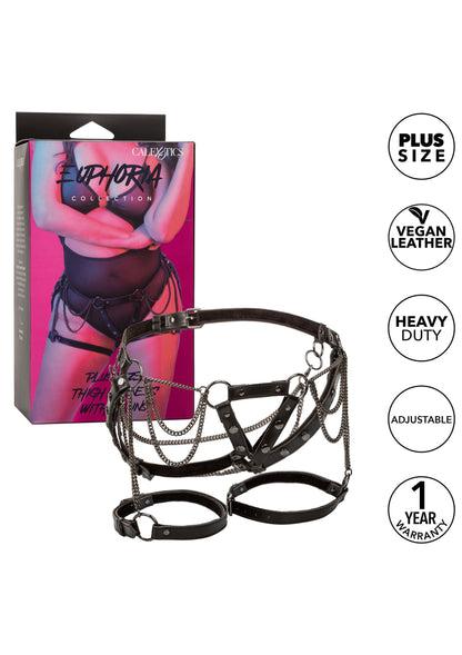 16778 calexotics euphoria harness with chains plus