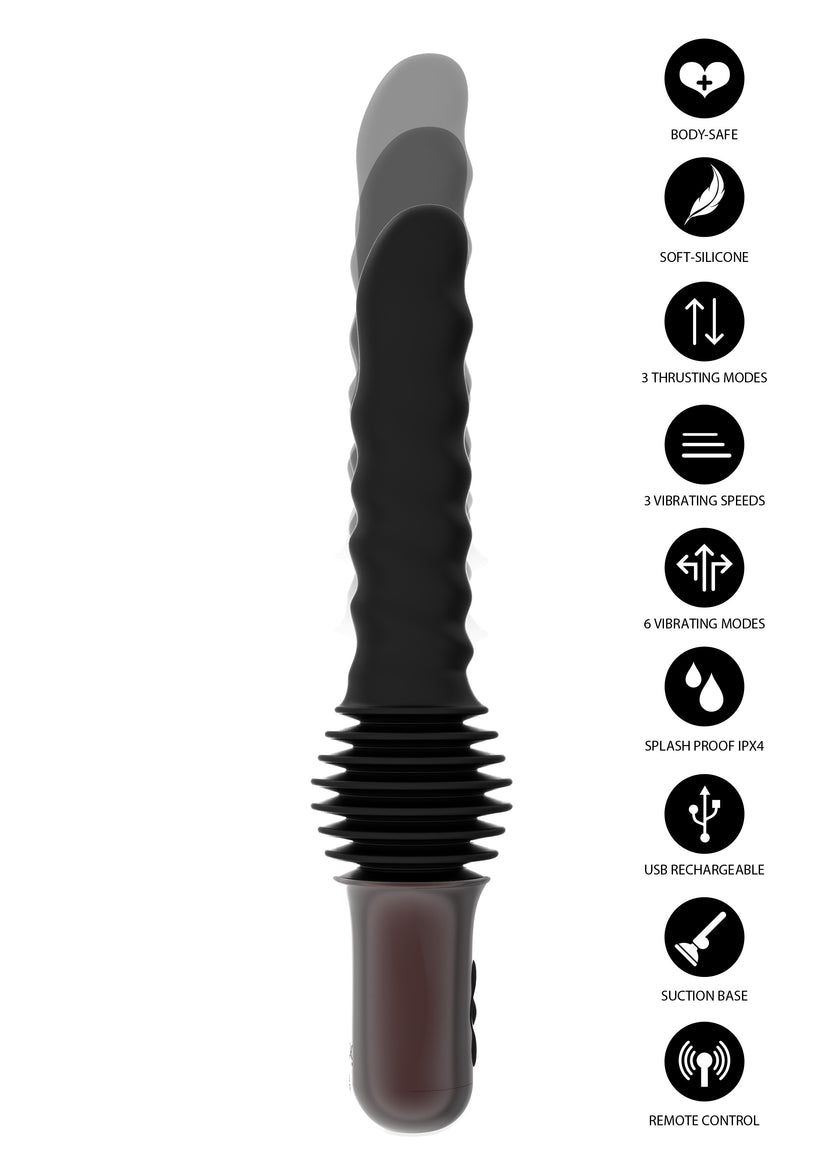 Analvibrator mit Stoßfunktion - Anal Power Thrusting Vibrator| RaiX Shop
