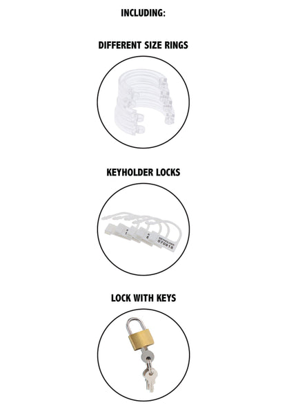 16820 hidden desire extreme chastity cock cage acrylic