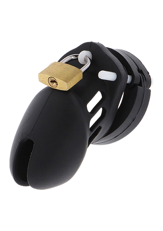 16822 hidden desire extreme chastity cock cage silicone small