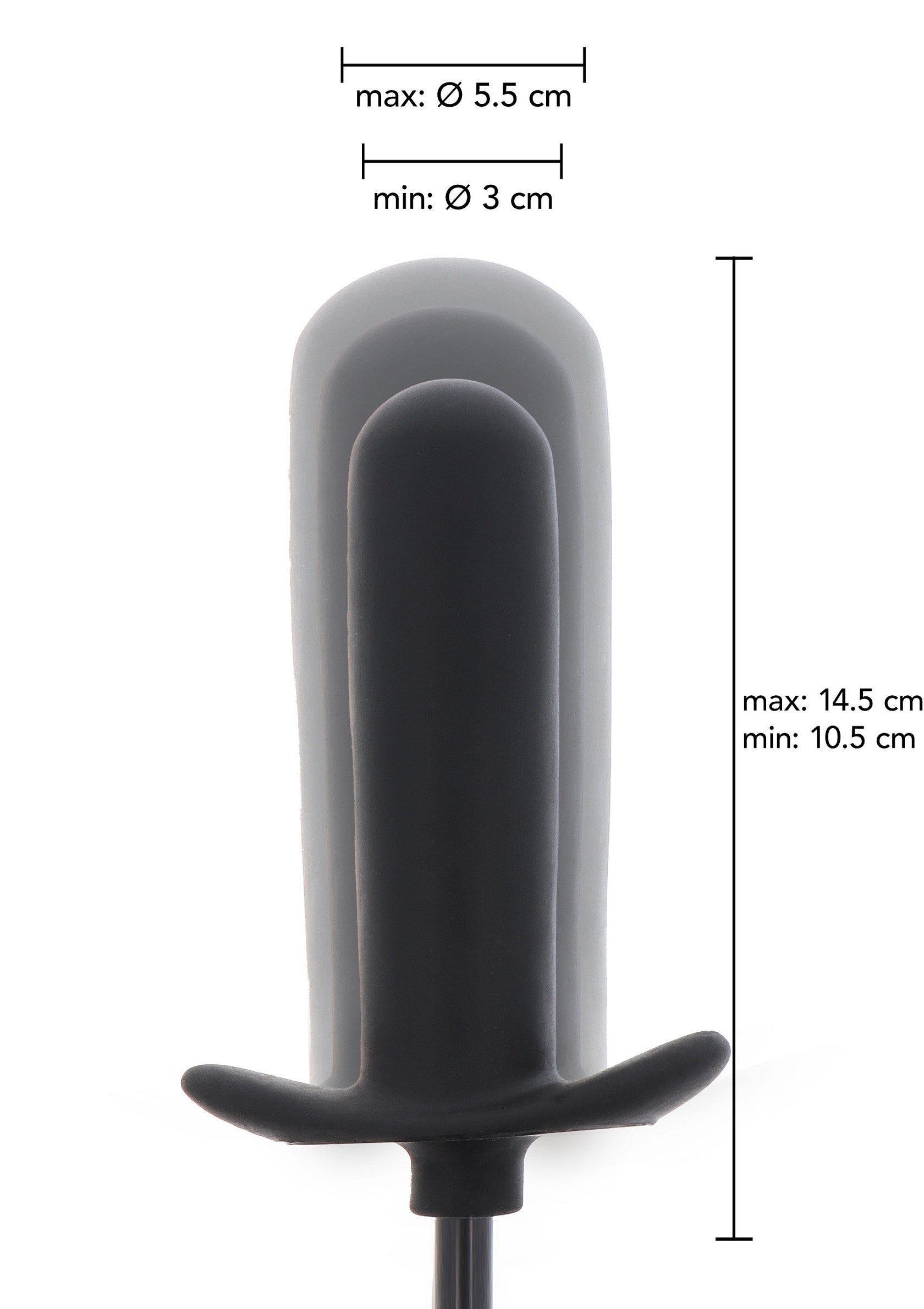 16851 hidden desire extreme inflatable smooth plug starter