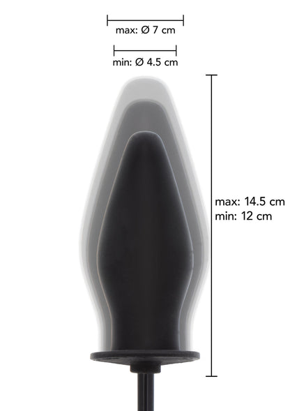 16853 hidden desire extreme inflatable butt plug advanced