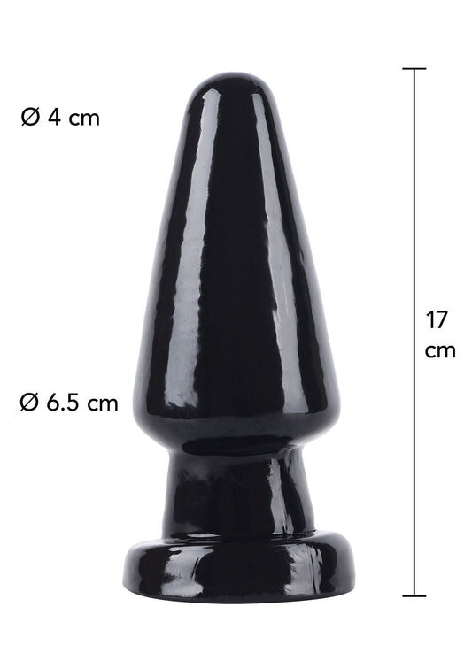 16865 hidden desire extreme buttplug cone head large 17cm