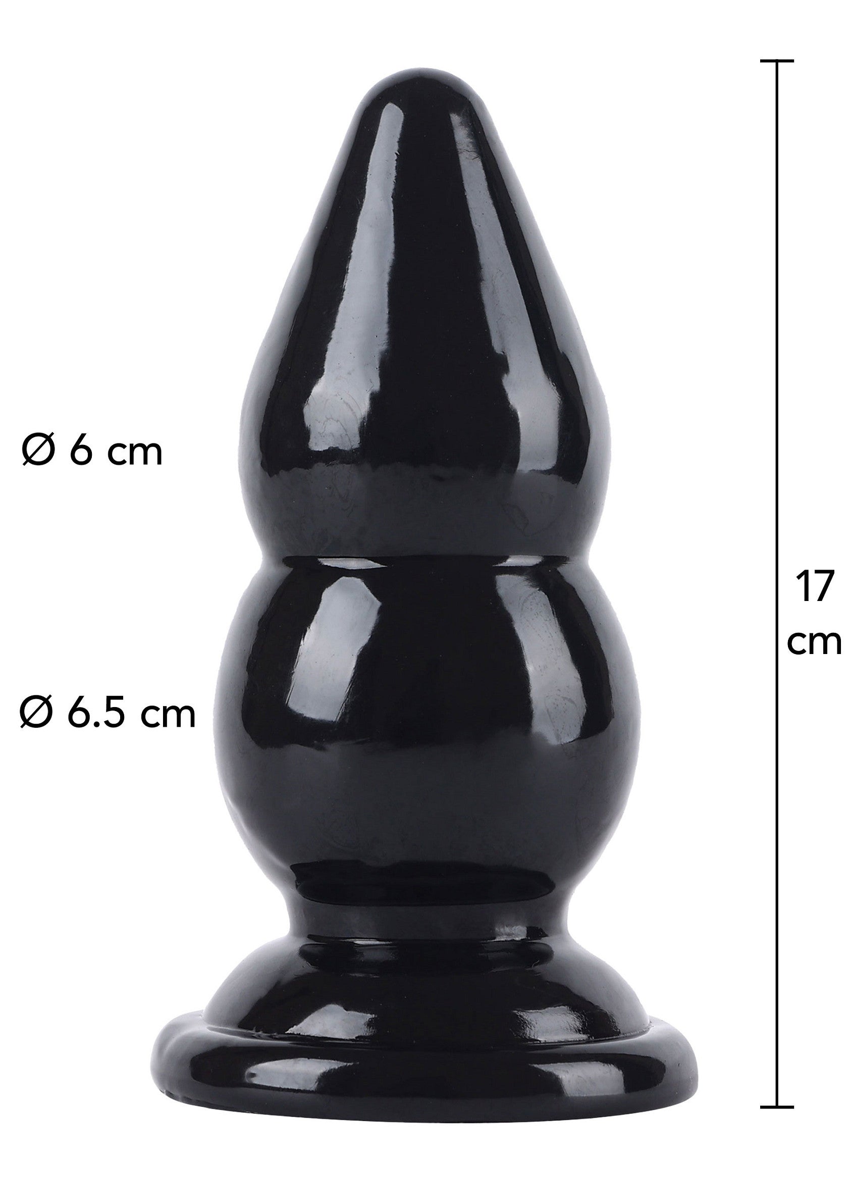 16869 hidden desire extreme buttplug balls large 17cm