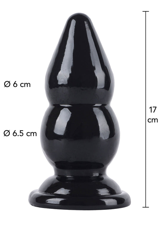 16869 hidden desire extreme buttplug balls large 17cm