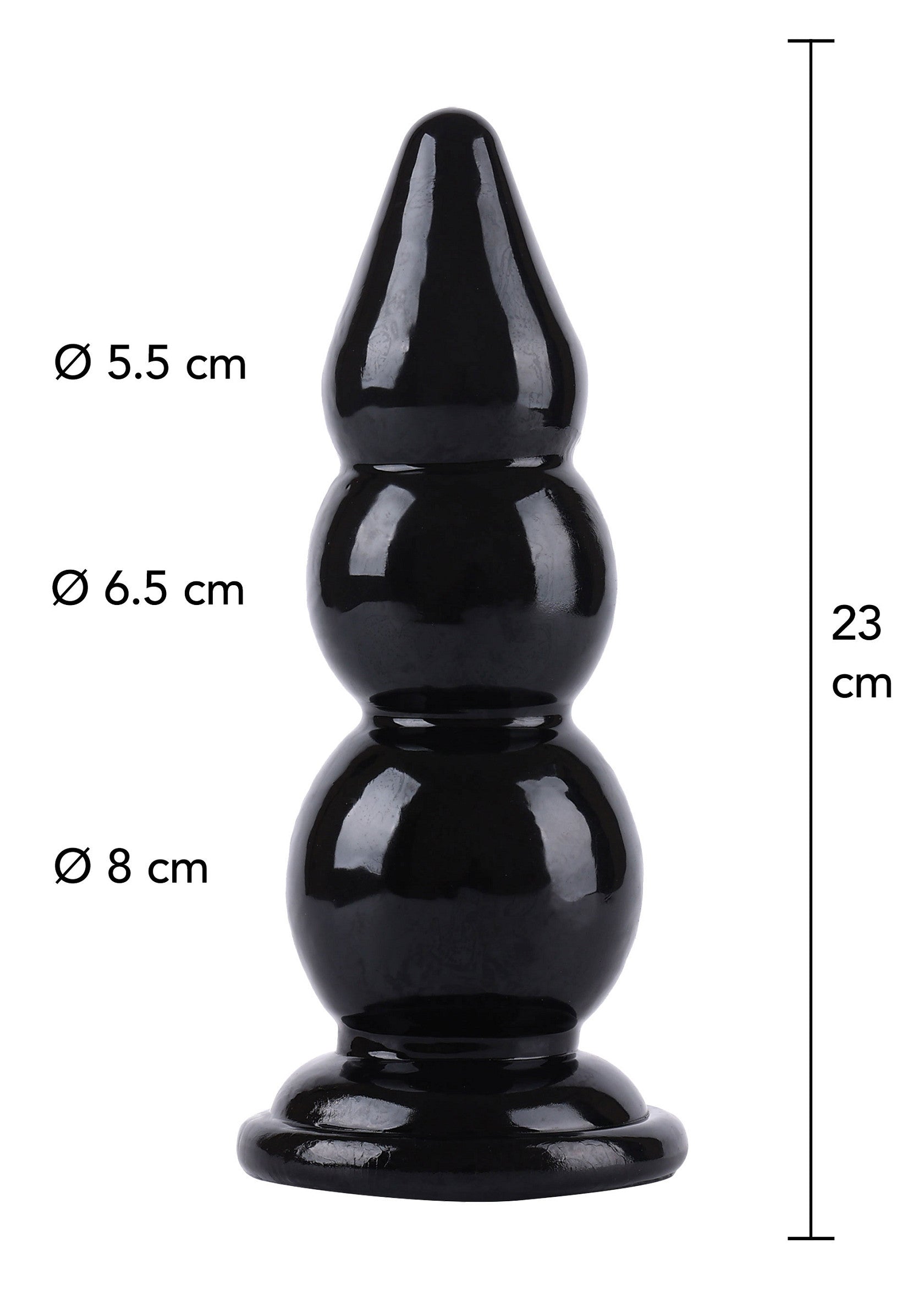 16870 hidden desire extreme buttplug balls 23cm