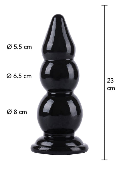 16870 hidden desire extreme buttplug balls 23cm