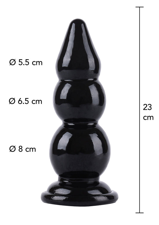 16870 hidden desire extreme buttplug balls 23cm
