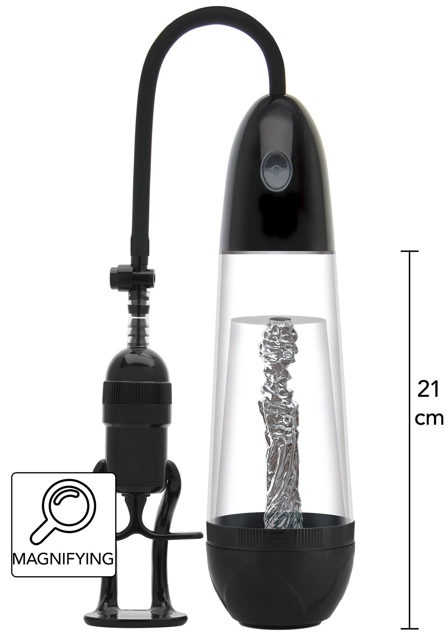 16962 hidden desire fusion magnifying sleeve penis pump