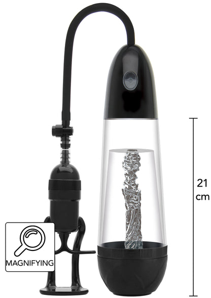 16962 hidden desire fusion magnifying sleeve penis pump