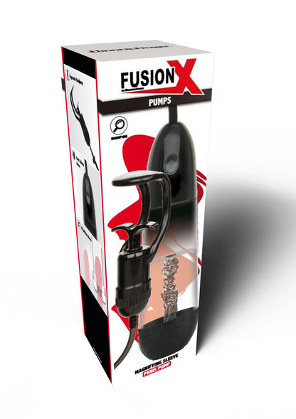 16962 hidden desire fusion magnifying sleeve penis pump