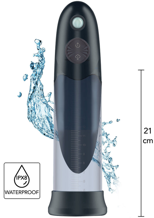 16964 hidden desire fusion automatic aqua penis pump