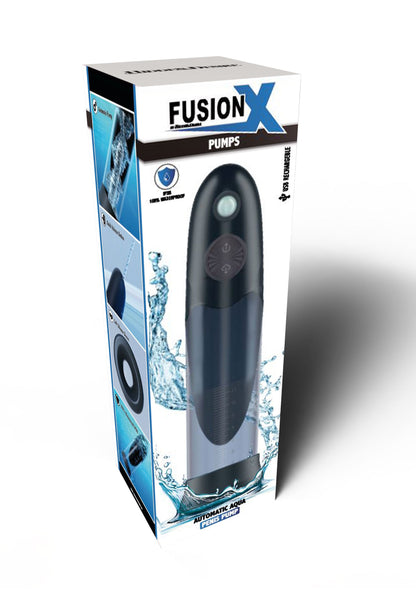 16964 hidden desire fusion automatic aqua penis pump