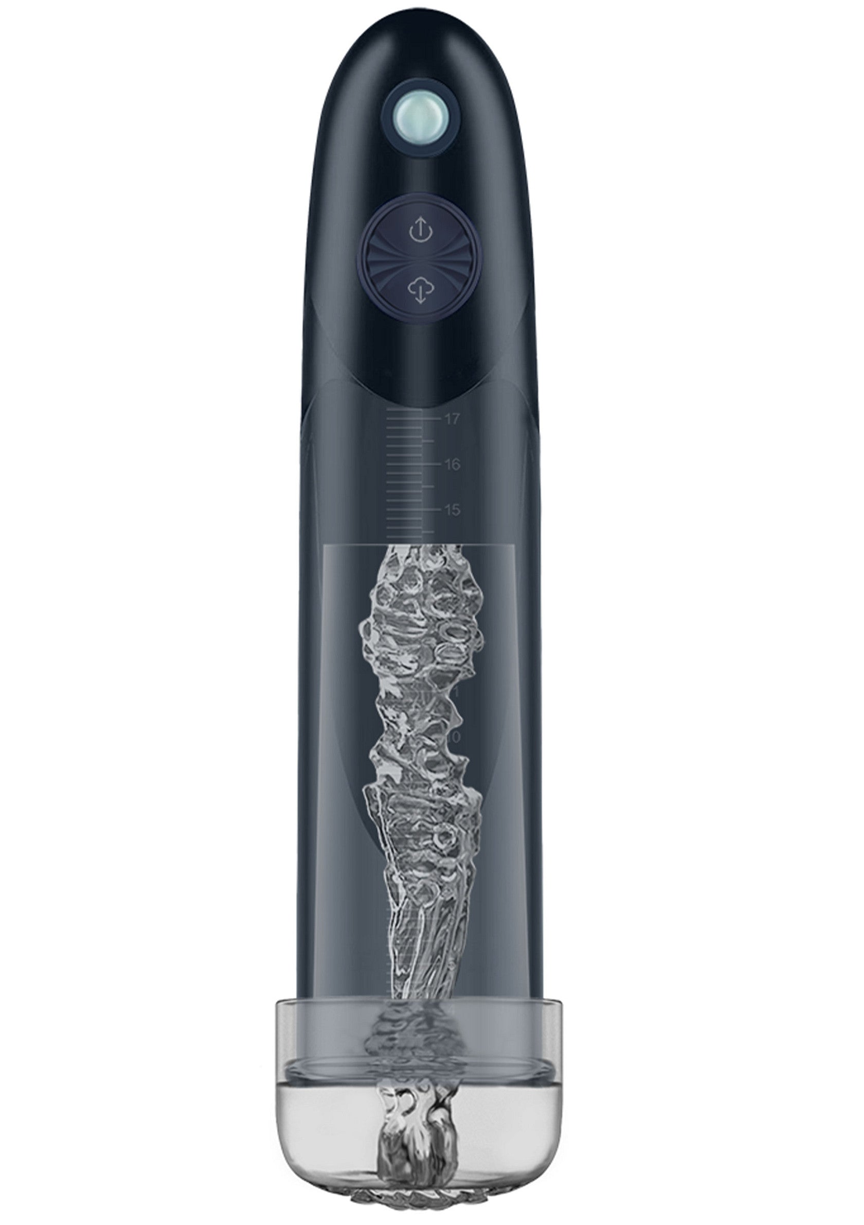 16964 hidden desire fusion automatic aqua penis pump