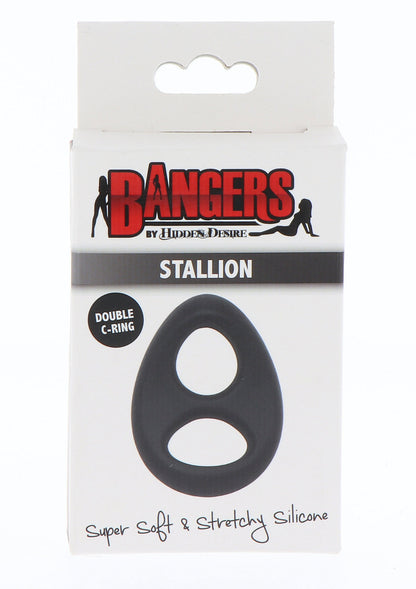 17043 hidden desire bangers c rings soft silicone stallion c ring