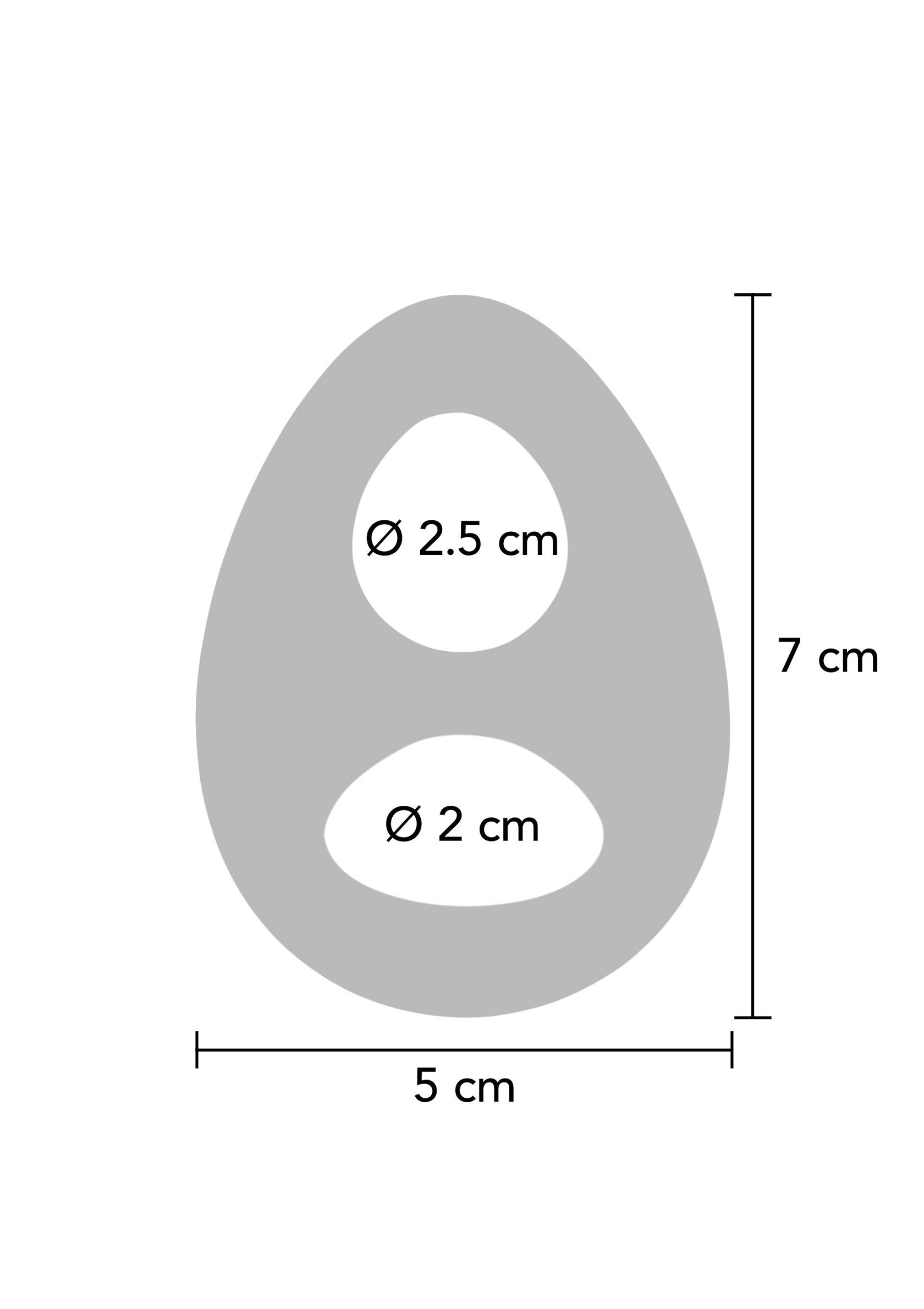 17043 hidden desire bangers c rings soft silicone stallion c ring
