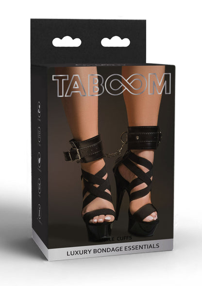 17101 taboom luxury bondage essentials ankle cuffs
