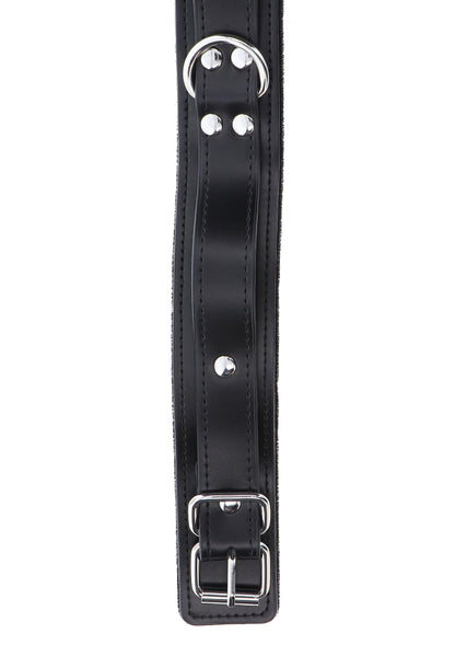 17103 taboom luxury bondage essentials heavy d ring collar