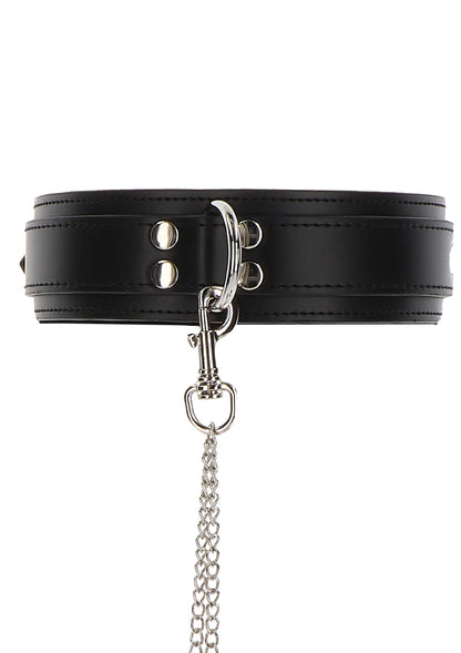 17104 taboom luxury bondage essentials heavy collar and wrist cuffs