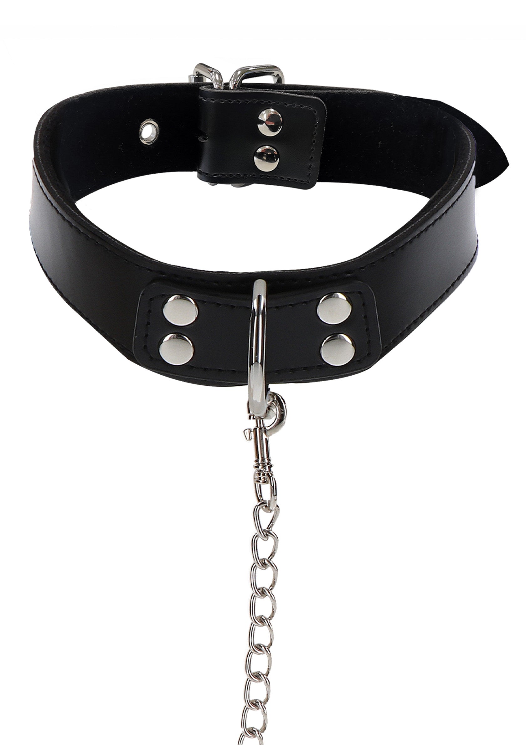 17106 taboom luxury bondage essentials elegant collar and chain leash