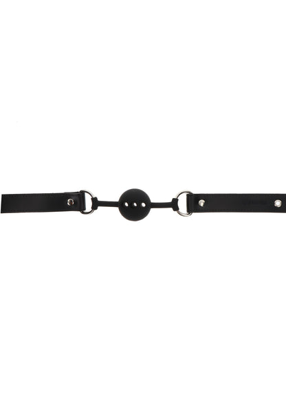 17109 taboom luxury bondage essentials silicone ball gag