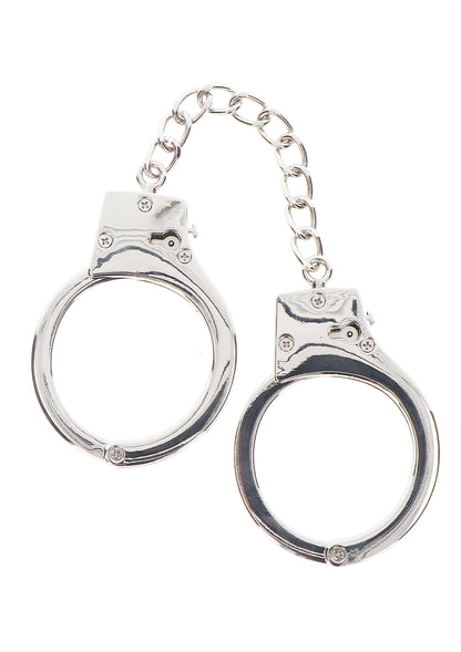 17124 taboom luxury bondage essentials silver plated bdsm handcuffs