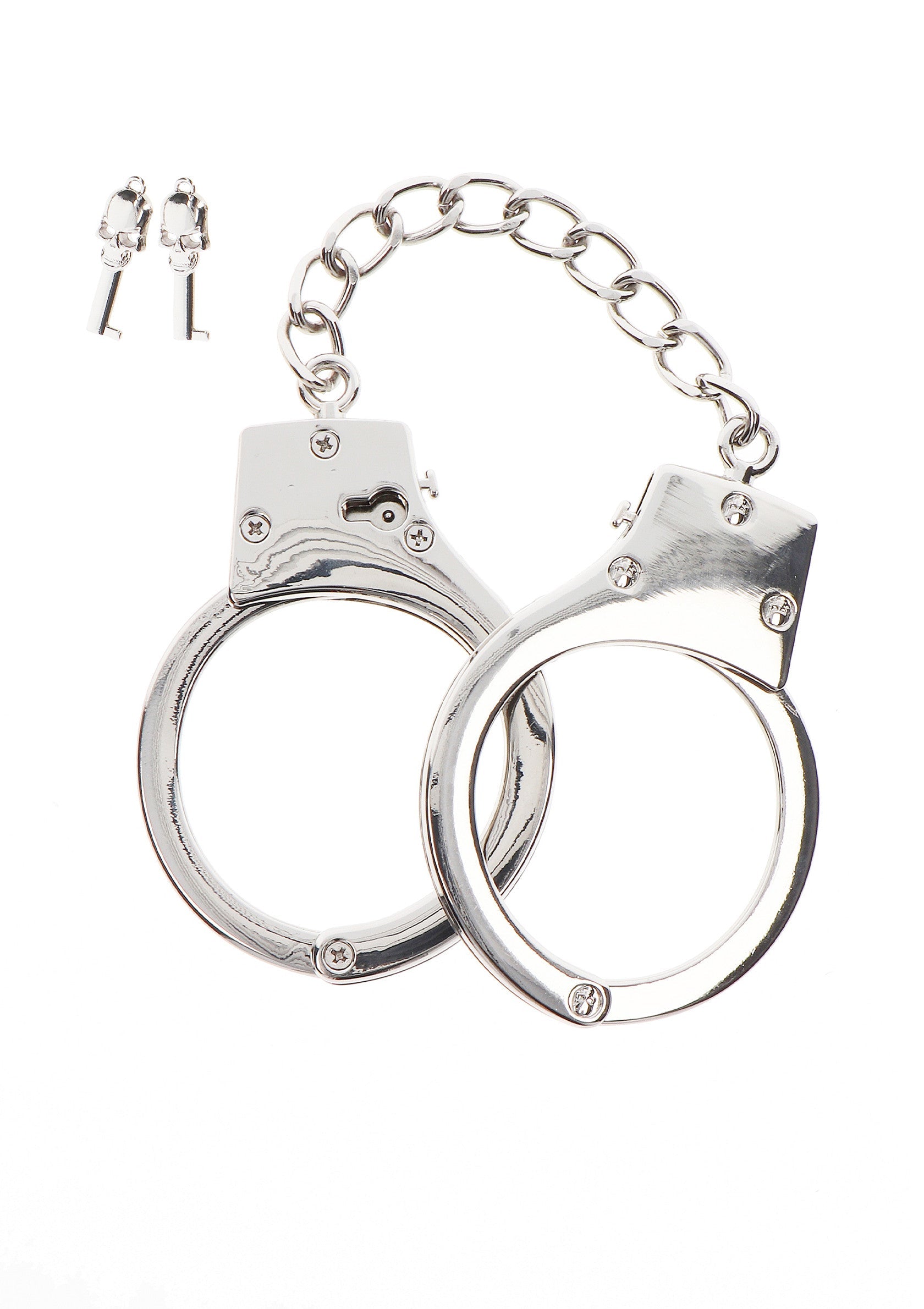 17124 taboom luxury bondage essentials silver plated bdsm handcuffs