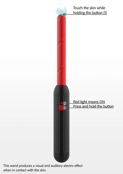 17135 taboom luxury bondage essentials prick stick electro shock wand